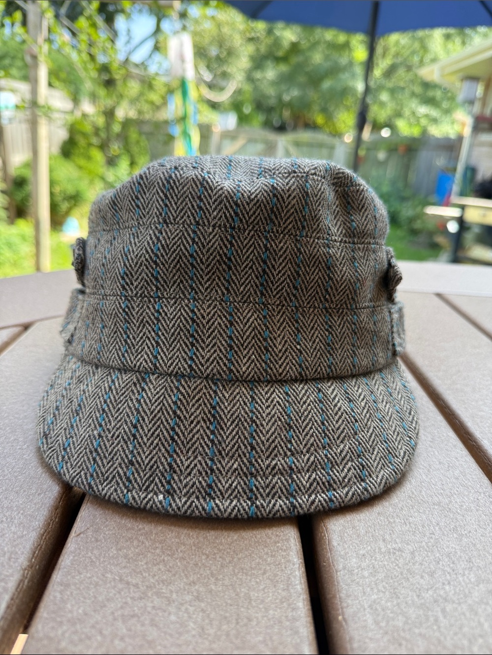 San Diego Hat Co. Emmy Lou Tweed Herringbone Cabbie Hat